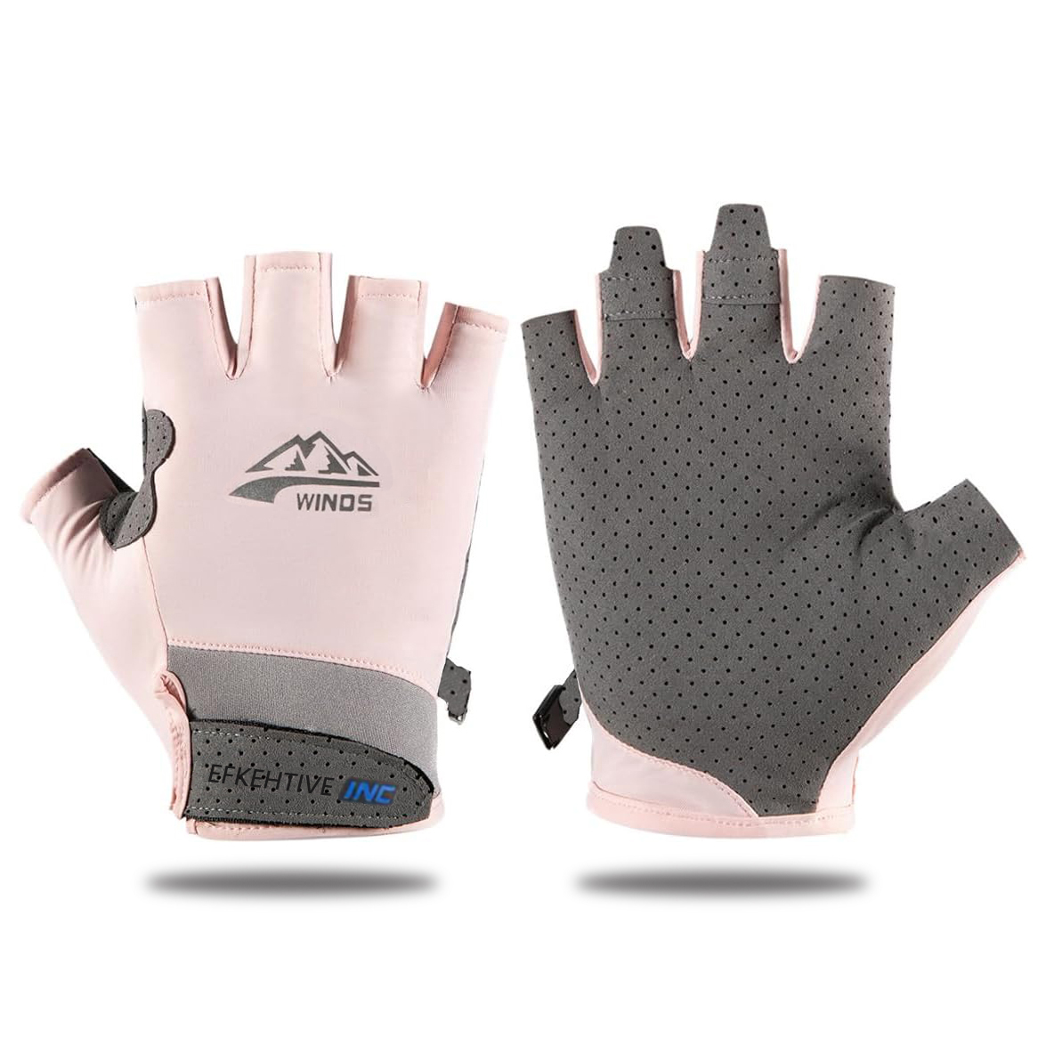 Fishing Boat Oar - 1 Paar fingerlose Handschuhe zum Fahren/Angeln/Segeln/Kajak/Paddeln/Ruhen/UV/Sonne/Schutz