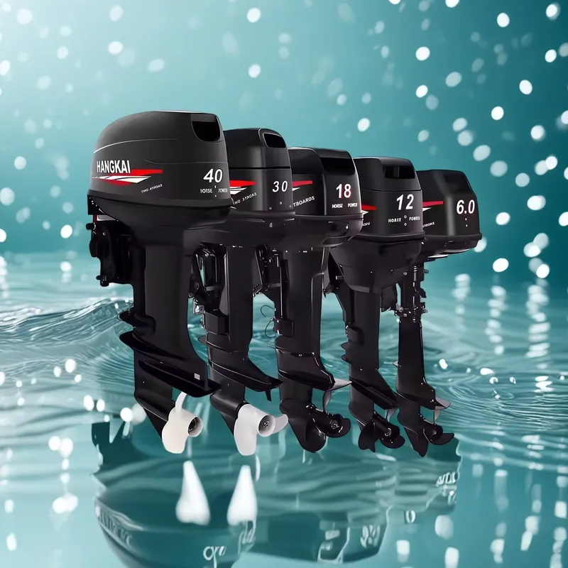 Fishing Boat Outboard Motor - 6 PS, 12 PS, 18 PS,