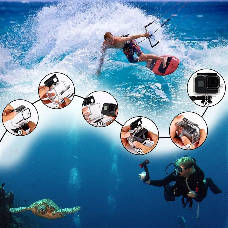 Wasserdichtes Gehäuse für GoPr – Fishing Boat Cover Bewertung und Preis