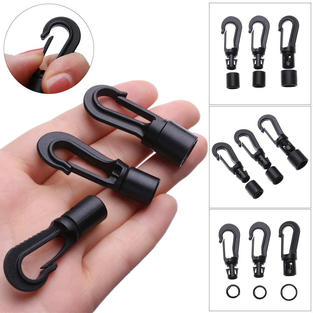 5Pcs Kunststoff Bungee Schock  – Fishing Boat Paddle Bewertung und Preis